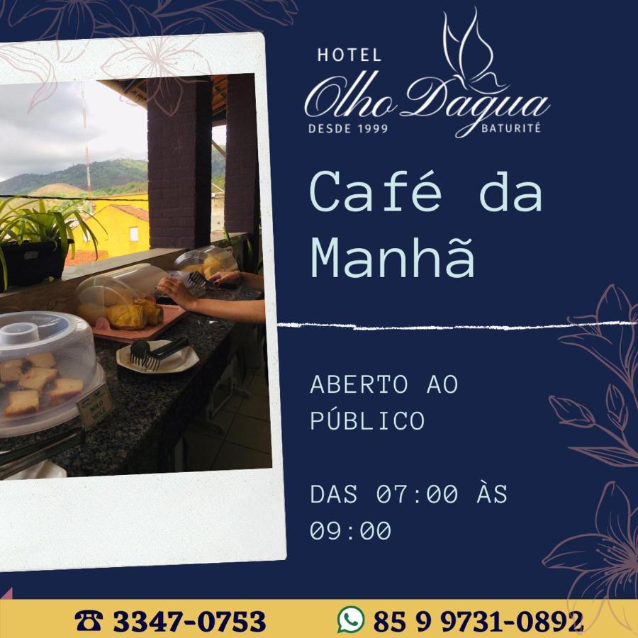 Hotel Olho D'Agua - Baturité Exterior foto